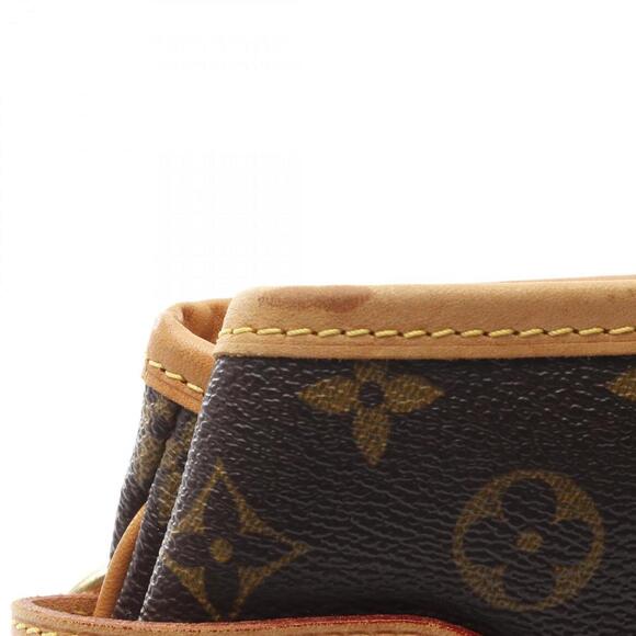 LOUIS VUITTON Brown Monogram Leather Shoulder Bag - Picture 8 of 8